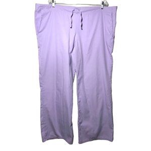 SCRUBS Brand Womens Scrub Pants Size Large Lilac